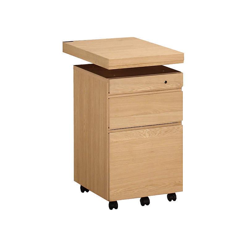 ボナシェルタ カリモク デスクワゴン 奥行き60cmデスク専用 ST0057