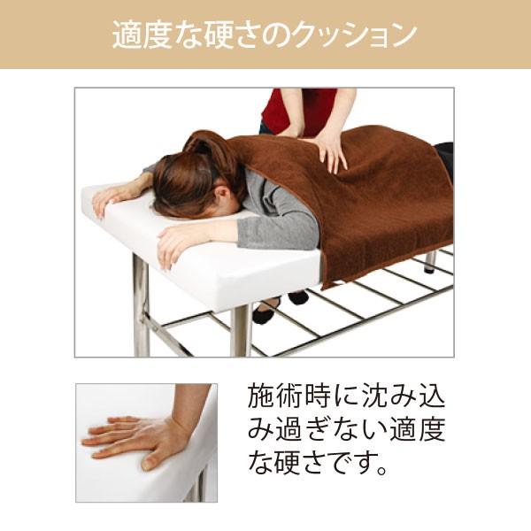 7BEAUTY（7ビューティー） マッサージベッド H脚 有孔 長さ185×幅75cm