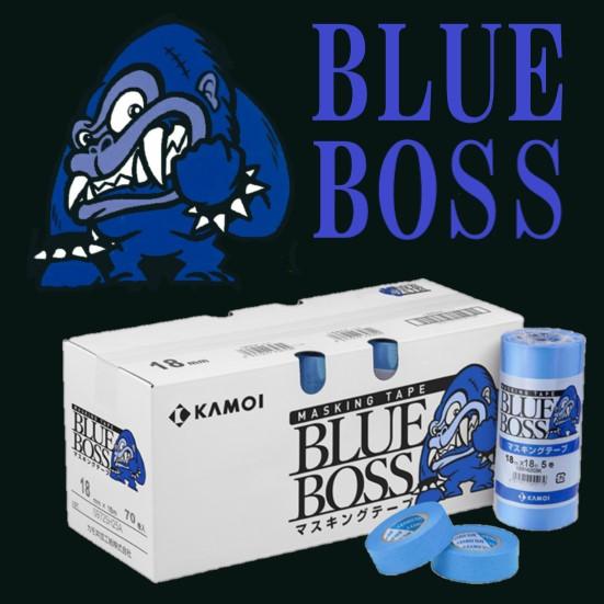 カモ井（KAMOI） ブルーボス マスキングテープ 1ケース カモイ : 塗っ