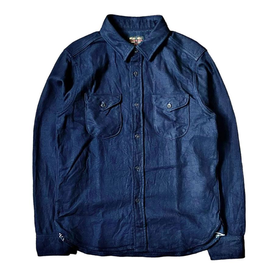 UES（ウエス） インディゴヘビーネルシャツ [501655] : o-mureys&mado