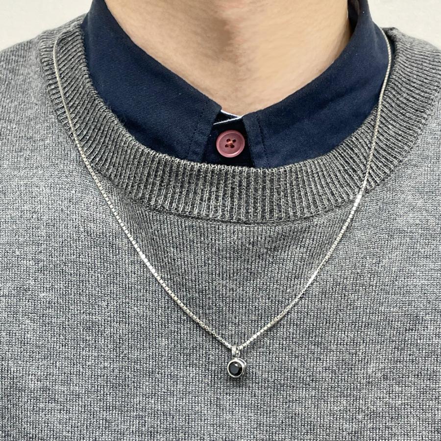 Pt900 1Pブラックダイヤ13 プラチナ ペンダントトップ ブラック