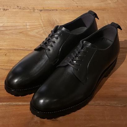 WH ダブルエイチ プレーントゥ WHU-0001（ブラック） : SO-KUTSU