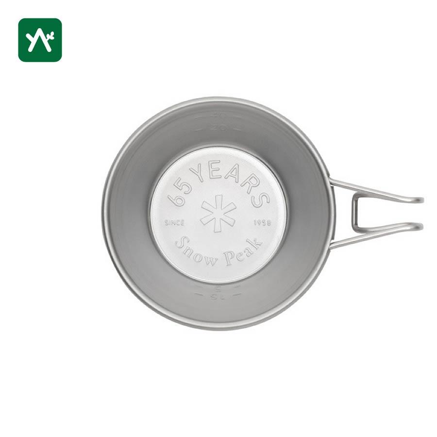 snow peak（スノーピーク） 65周年記念 ミニシェラカップ シルバー E
