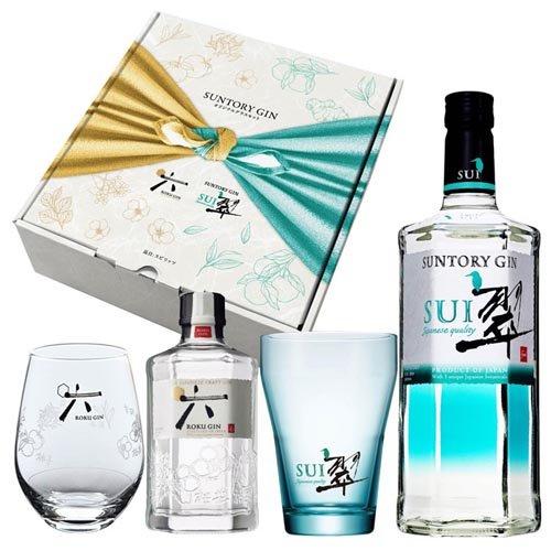 サントリー ジン 翠＆ROKU(六)セット グラス付 ( 700ml+200ml×6セット