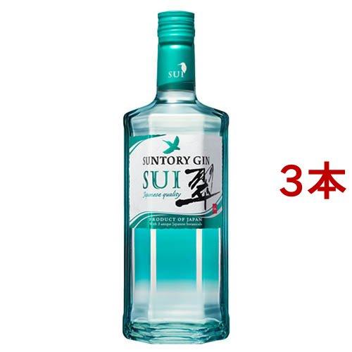 サントリー ジン 翠 SUI ( 700ml*3本セット ) : 爽快ドラッグ - 通販