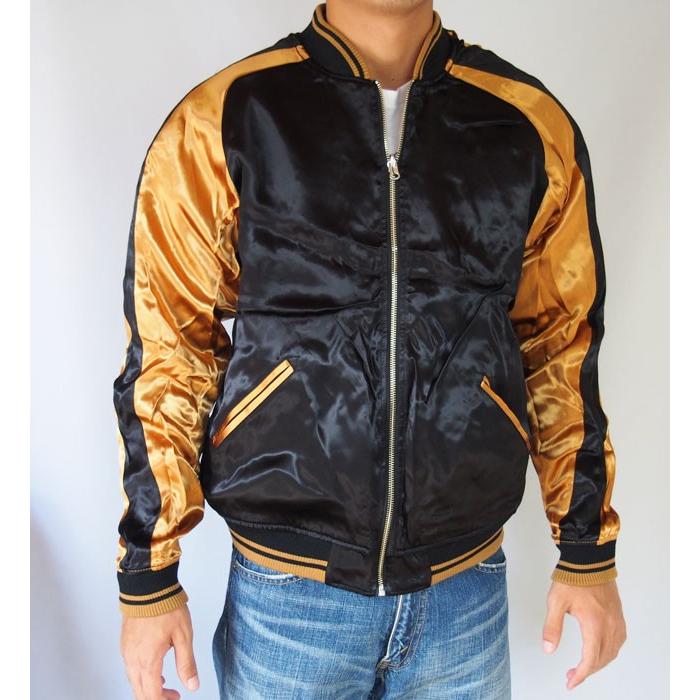 絡繰魂 スカジャン メンズ レディース 桜九尾・極スカジャン 刺繍