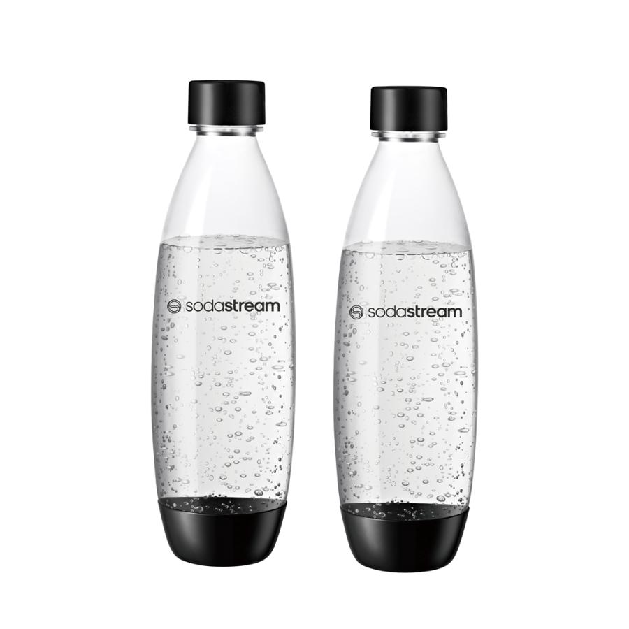 sodastream（ソーダストリーム） DWSボトル 1L 2本セット ブラック