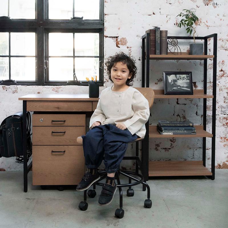 イトーキ（ITOKI） NUFデスク NUF-S4VB 学習机 勉強机 デスク シンプル