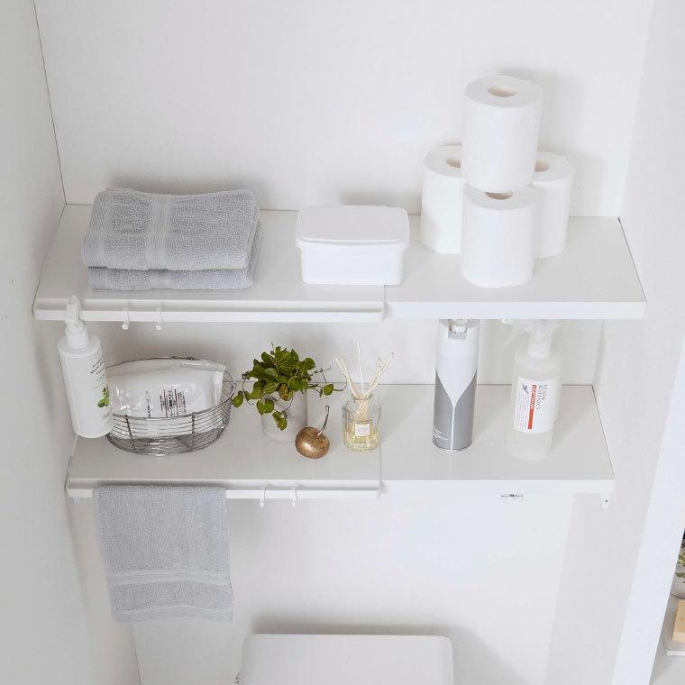 tower 山崎実業 伸縮 つっぱり棒用棚板 S タワー インテリア 公式