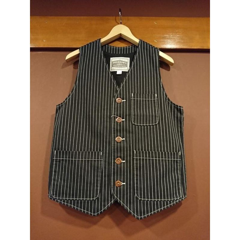 Pherrow's（フェローズ） ウォバッシュワークベスト PV1−W [PV1-W