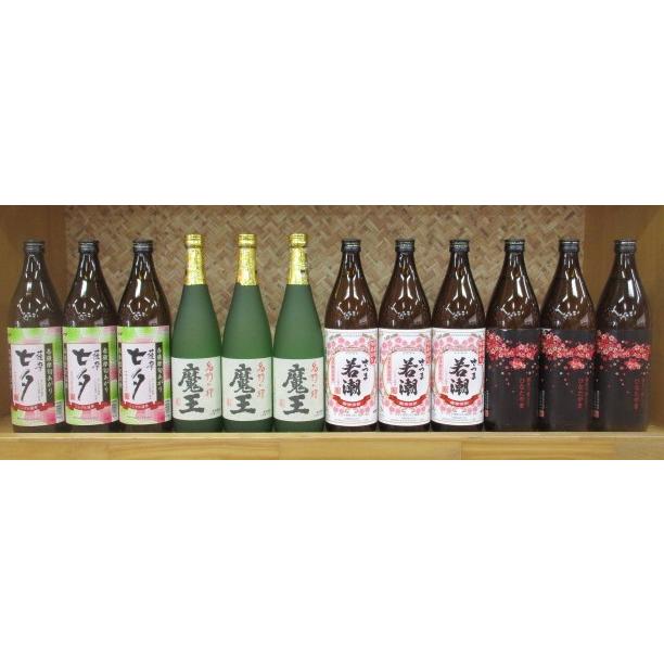 魔王 芋焼酎 魔王が入った芋焼酎12本セット！【魔王が定価の1,293円