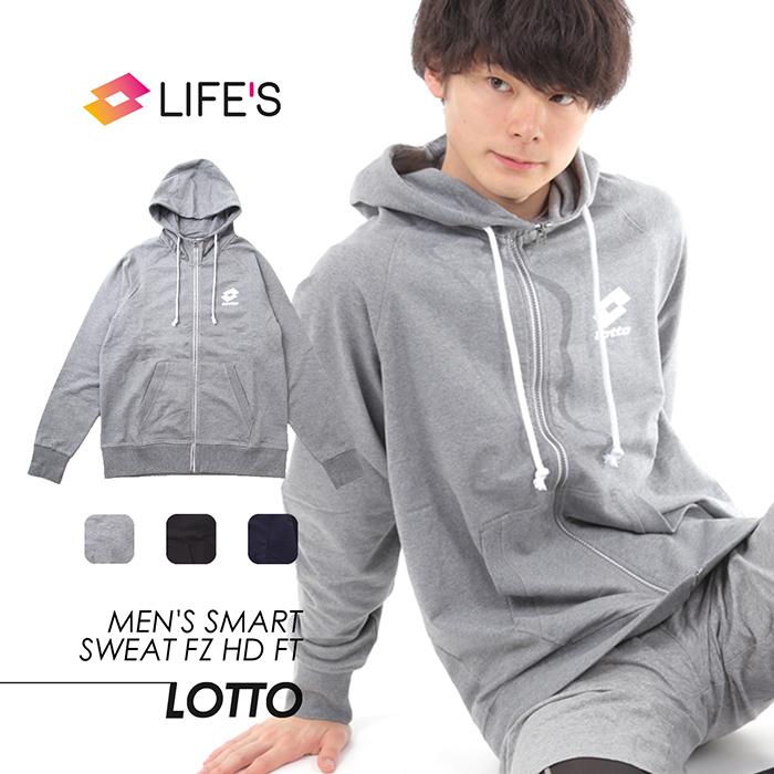 LOTTO（ロット） スウェット メンズ パーカー ロト トレーナー LIFE'S