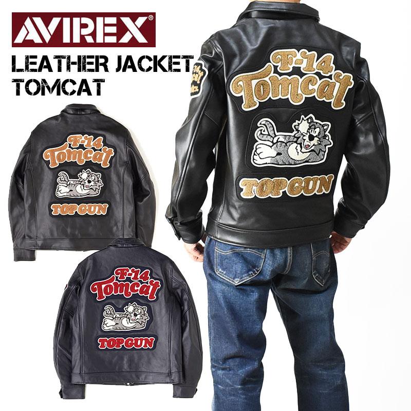 AVIREX（アヴィレックス） アビレックス LEATHER JACKET TOMCAT レザー