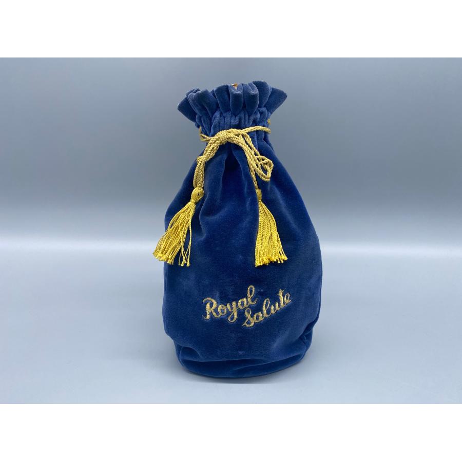 ウイスキー ロイヤルサルート 21年 700ml 40度《旧ボトル》青色巾着