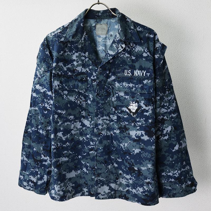 US. NAVY Digital Camo Type-1 NWUジャケット《実物・USED》 米軍 海軍