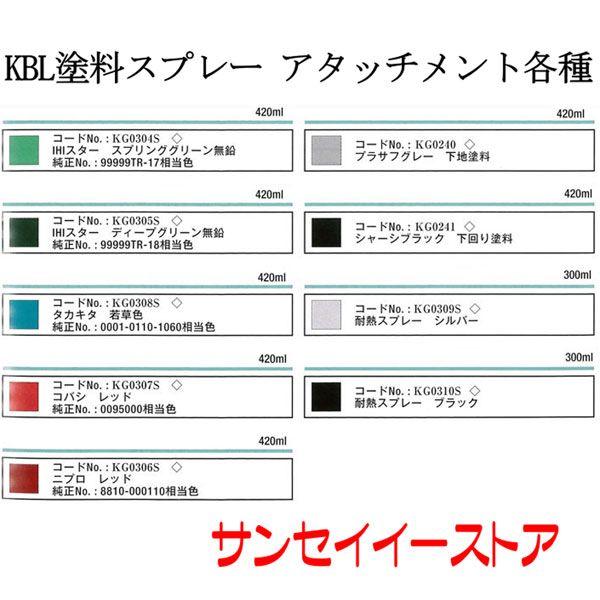 KBL 農業機械用塗料スプレー ニプロ レッド KG0306S : サンセイイー