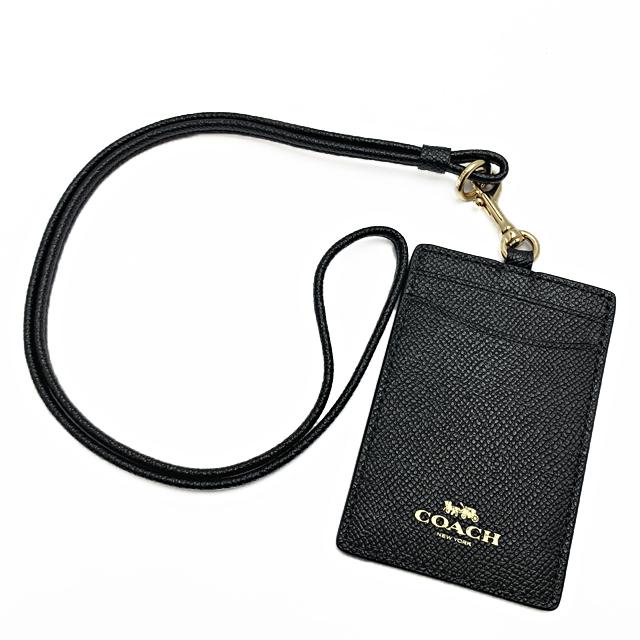 COACH（コーチ） アウトレット IDケース パスケース 57311 IMBLK【新品