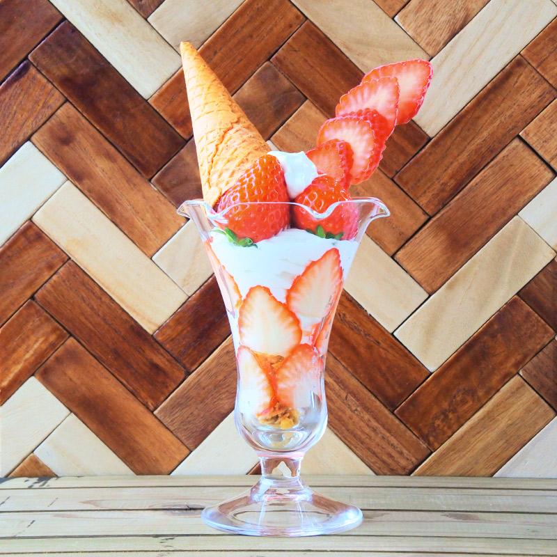 パフェグラス おしゃれ 可愛い 北欧風 昭和レトロ 6Fチョコパフェ DG