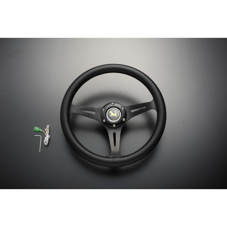 ナルディ クラシック タイプ ステアリング 35パイ ブラック : エス