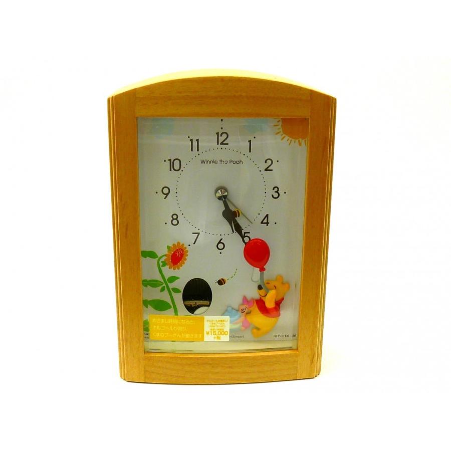 ☆新品正規品☆『RHYTHM』リズム ディズニー くまのプーさん 目覚まし