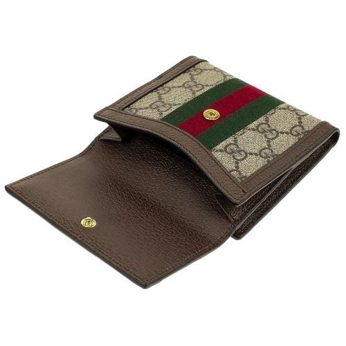 GUCCI（グッチ） 二つ折り財布 レディース OPHIDIA オフィディア