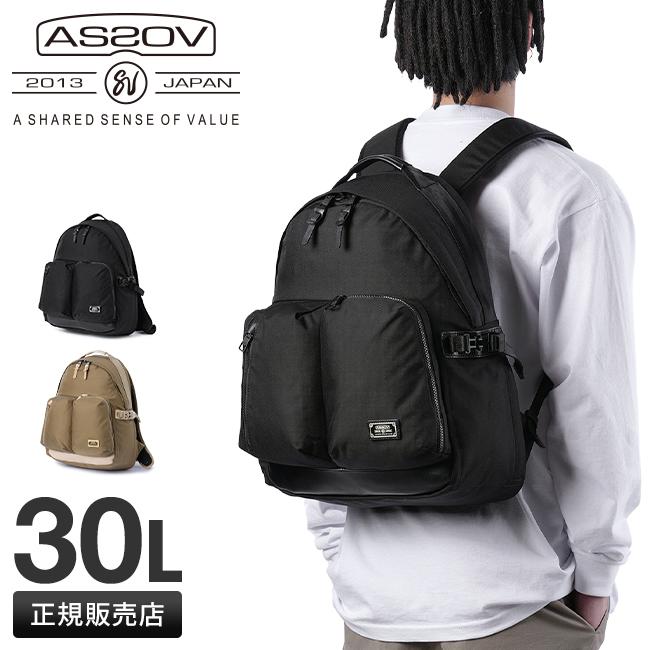 AS2OV（アッソブ） 最大43% 3/8限定 リュック バックパック デイパック