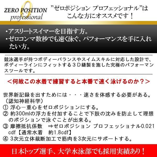 ZERO POSITION ゼロポジション プロフェッショナル ブラック (競泳