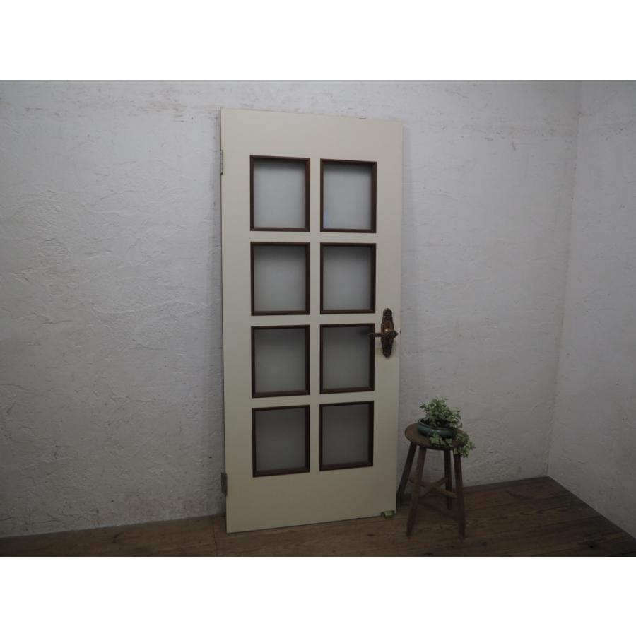 タX0811◇【H175cm×W77cm】◇ビンテージ◇レトロモダンな古い木製ドア