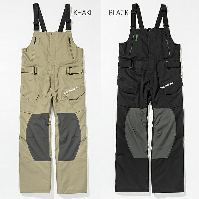 INHABITANT【インハビタント】ウェア ビブパンツ ECO polyester Twill