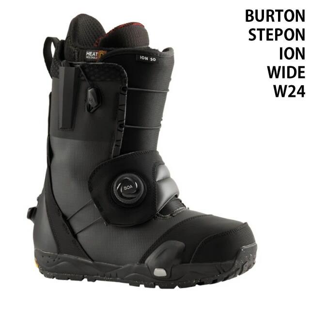 BURTON STEPON ION WIDE BOOTS MENS BLACK バートン ステップオン