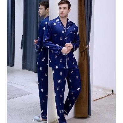 パジャマ メンズパジャマ 男性用パジャマ シルクパジャマ nn15 : 天使