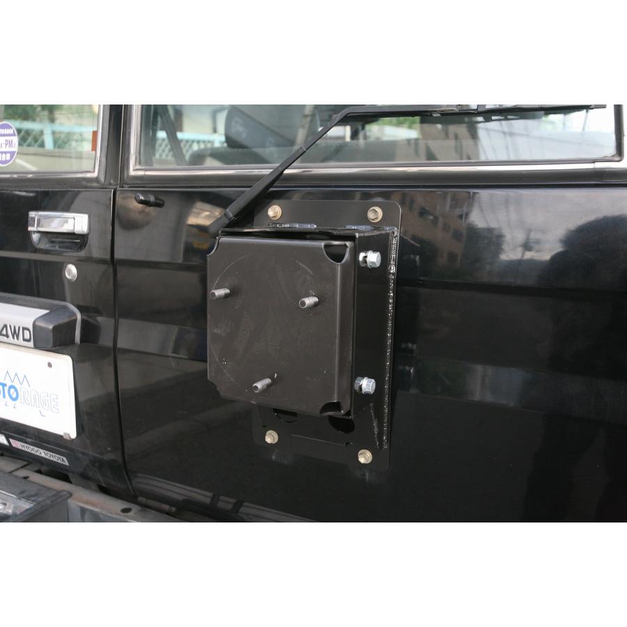 スペアタイヤブラケット・ランクル70(6H139.7) : シューエイヤフー店