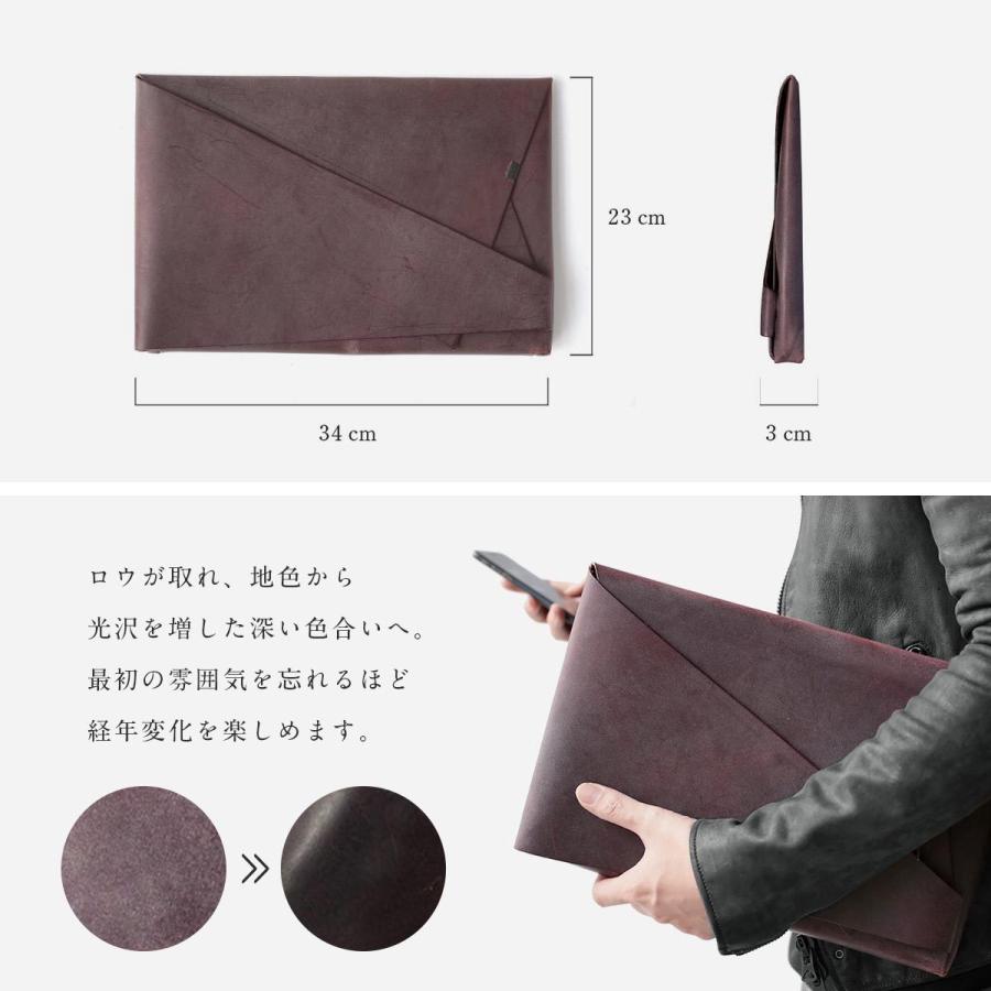 牛革 クラッチバッグ 所作 バーガンディ : 所作 Official - 通販