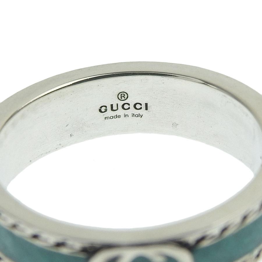 GUCCI（グッチ） インターロッキングG ターコイズエナメル