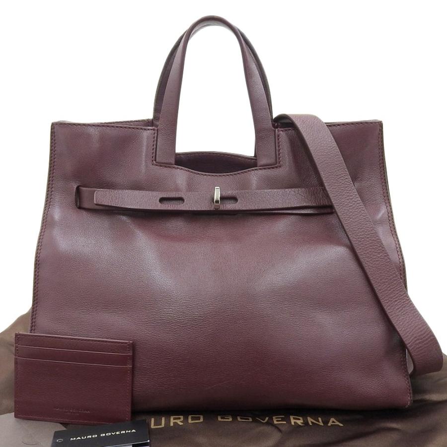 マウロゴヴェルナ MAURO GOVERNA 2WAYバッグ ハンドバッグ ショルダー
