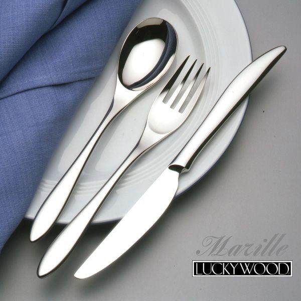 LUCKY WOOD（ラッキーウッド） カトラリー デザートスプーン(ディナー