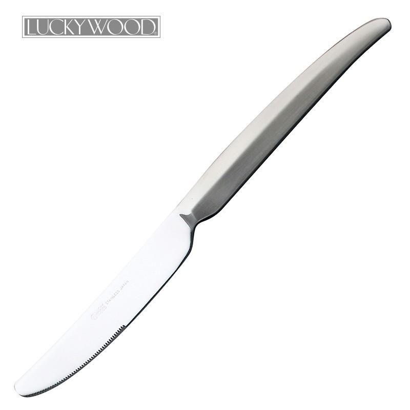 LUCKY WOOD（ラッキーウッド） カトラリー デザートナイフ 最中柄 鋸刃
