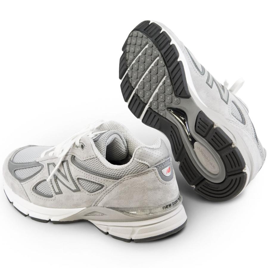 New Balance（ニューバランス） M990 V4 グレー メンズ幅広4E MADE IN