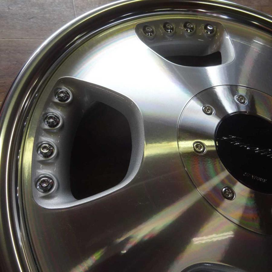 アルミ WORK ユーロライン 17×7J 4本SET PCD114.3mm +48 ハブ径73mm