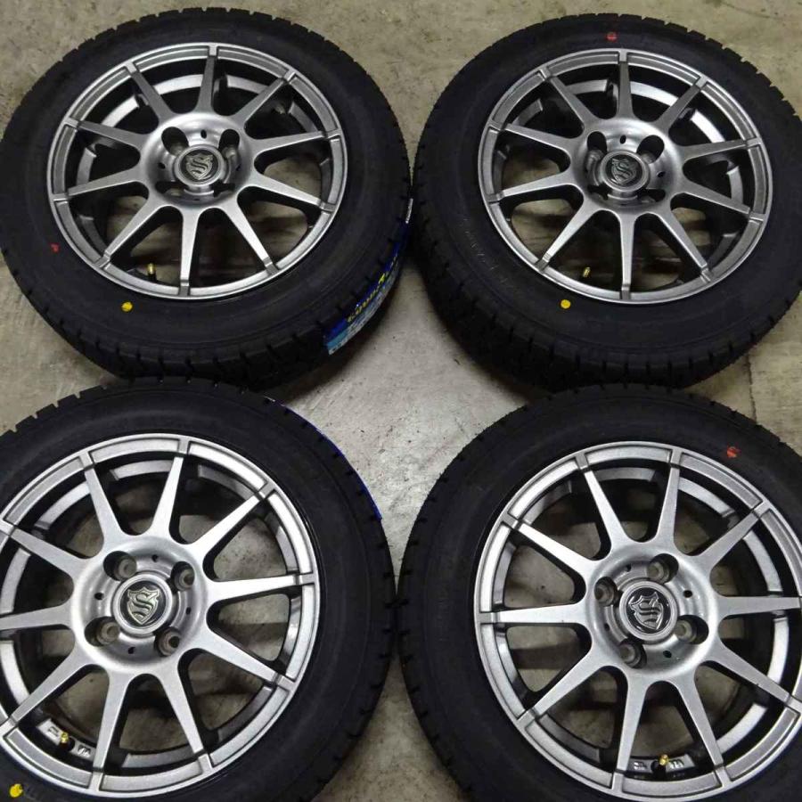アイスナビ 155/65R14×5.5J 75Q スタッドレスタイヤ＆アルミホイール 4