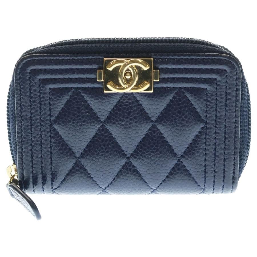 CHANEL（シャネル） ボーイシャネル ラウンドファスナー カード