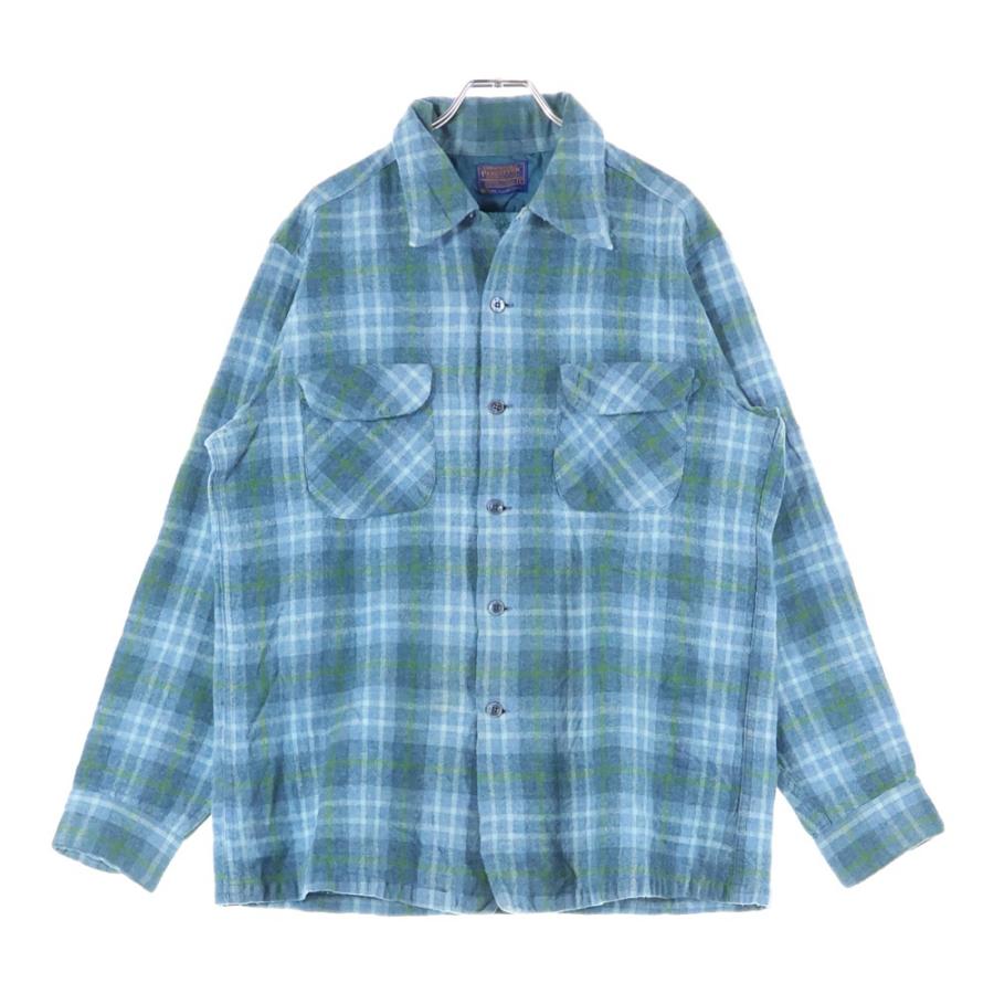PENDLETON（ペンドルトン） 70s タータンウールチェック長袖シャツ