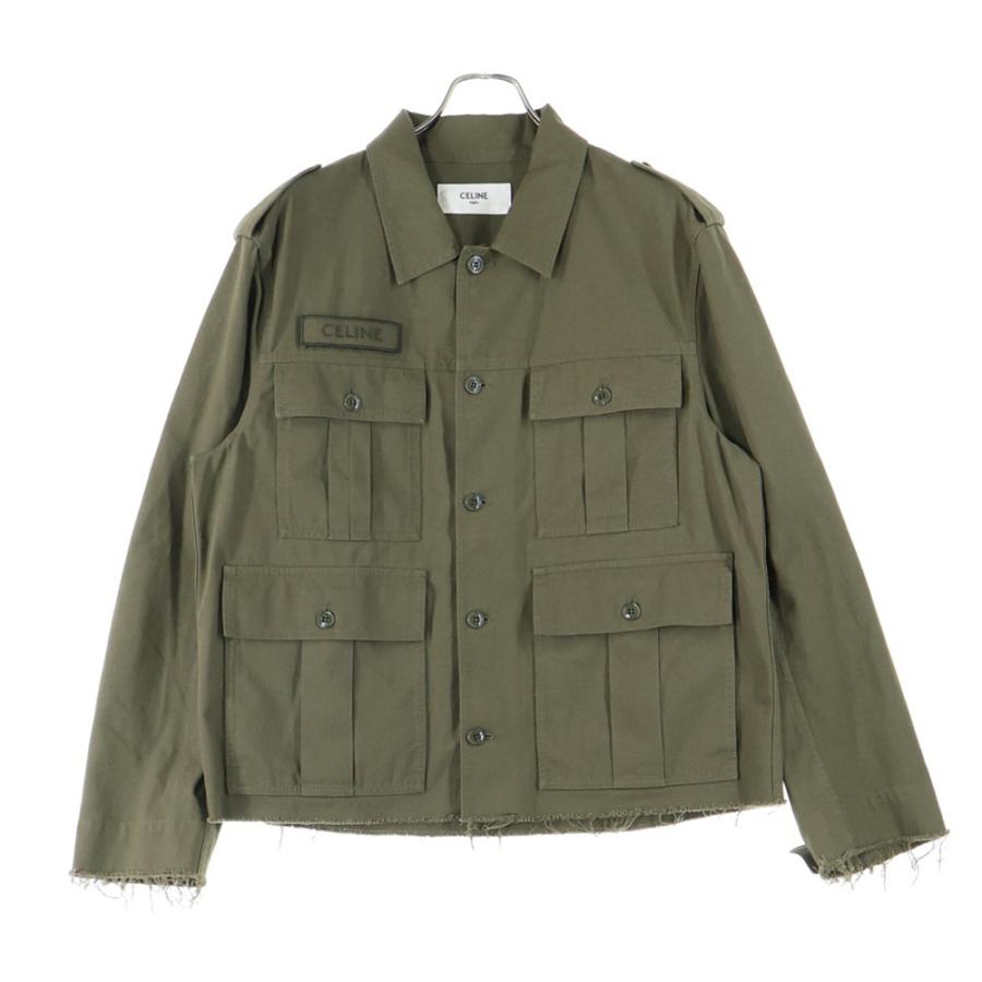 CELINE（セリーヌ） 24SS SAHARIENNE JACKET ロゴワッペン