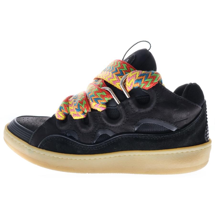 LANVIN（ランバン） Leather Curb Sneakers FM-SKRK11-DRA2-A20 レザー