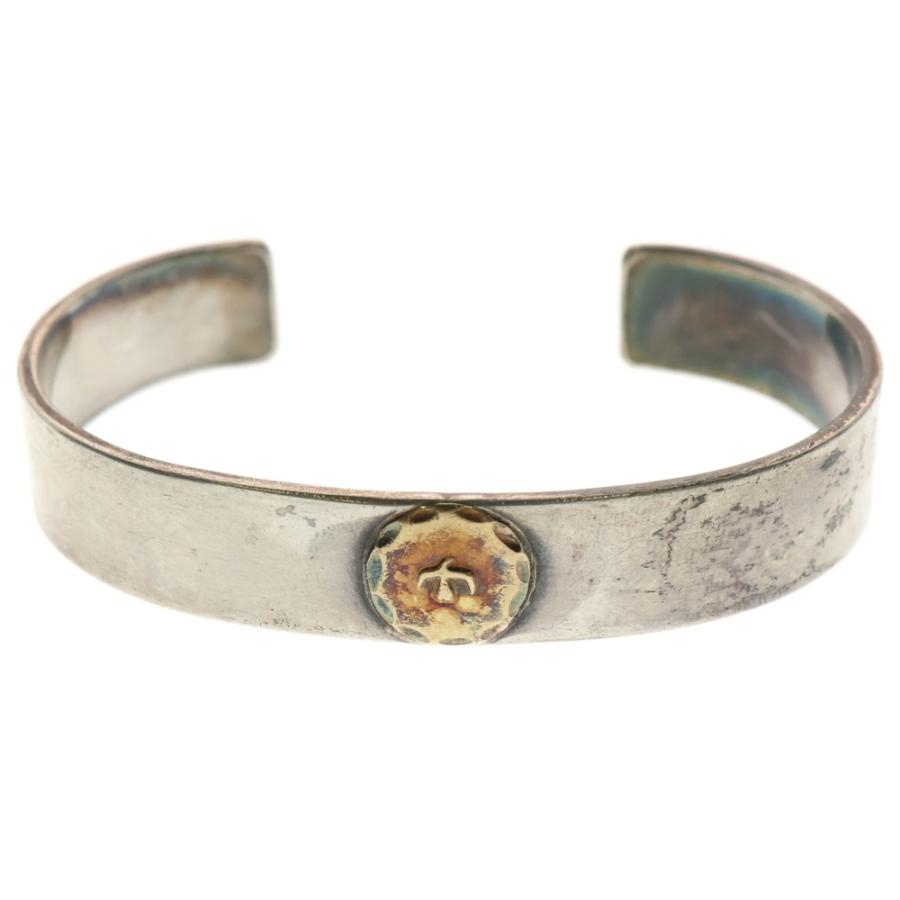 goro's（ゴローズ） 平打ちブレスM バングル シルバー/ゴールド