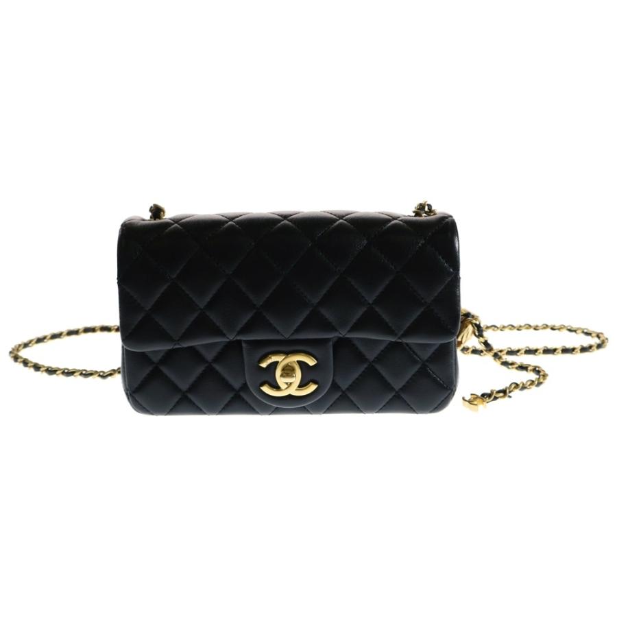 CHANEL（シャネル） ココマーク マトラッセ20 Sフラップ ラムスキン