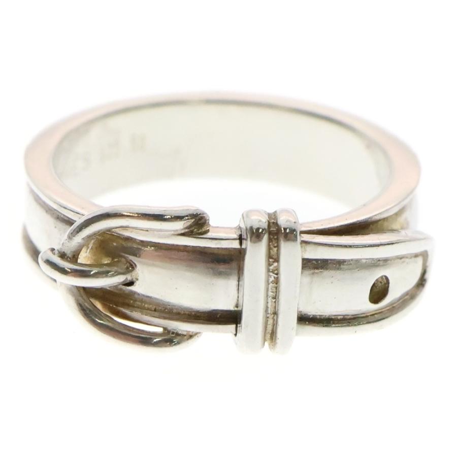HERMES（エルメス） Ceinture ring サンチュール リング シルバー