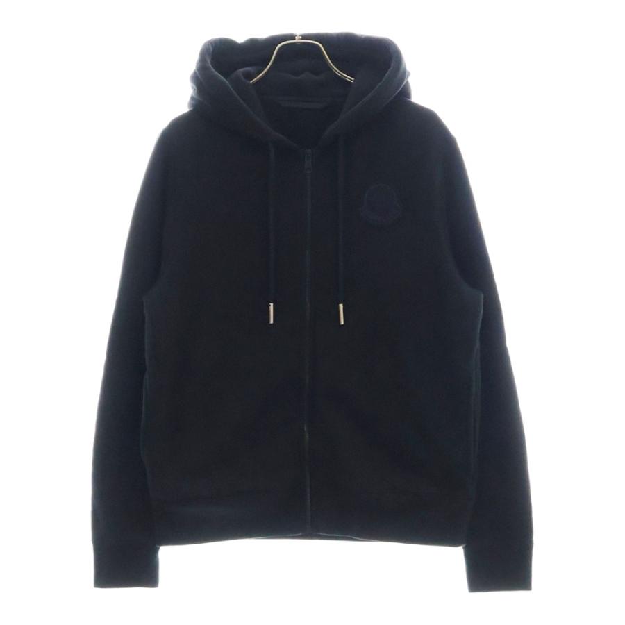 MONCLER（モンクレール） 23AW HOODIE ZIP UP ワッペンロゴ スウェット