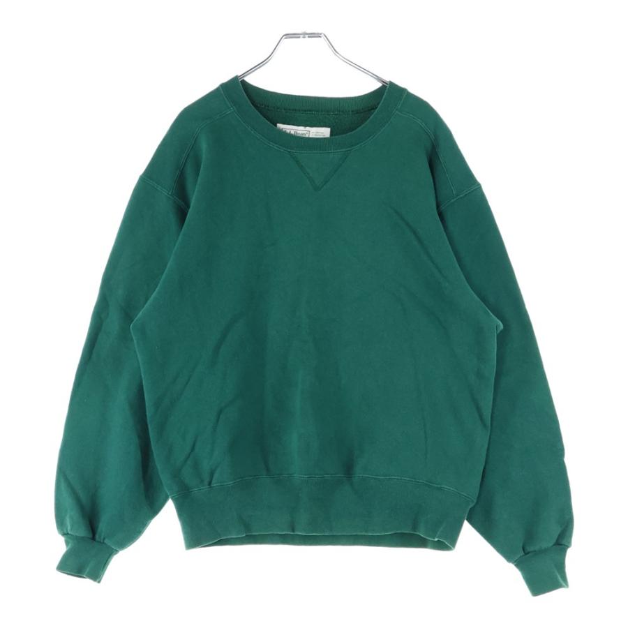 L.L.Bean（エルエルビーン） RUSSELL ラッセル 別注 無地 前V クルー