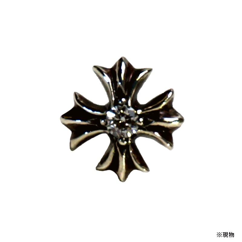 CHROME HEARTS（クロムハーツ） CH PLUS STUD WITH DIAMOND CH プラス